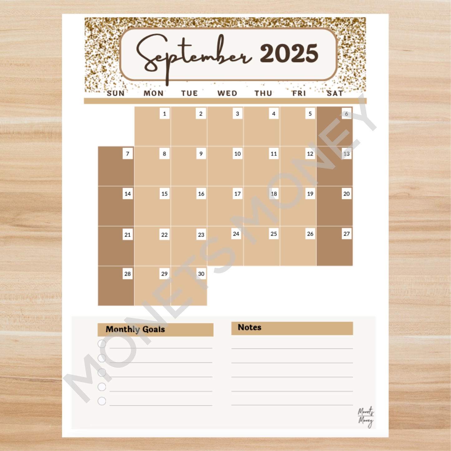 2025 September Budget Planner Kit | Budget Planner Printable