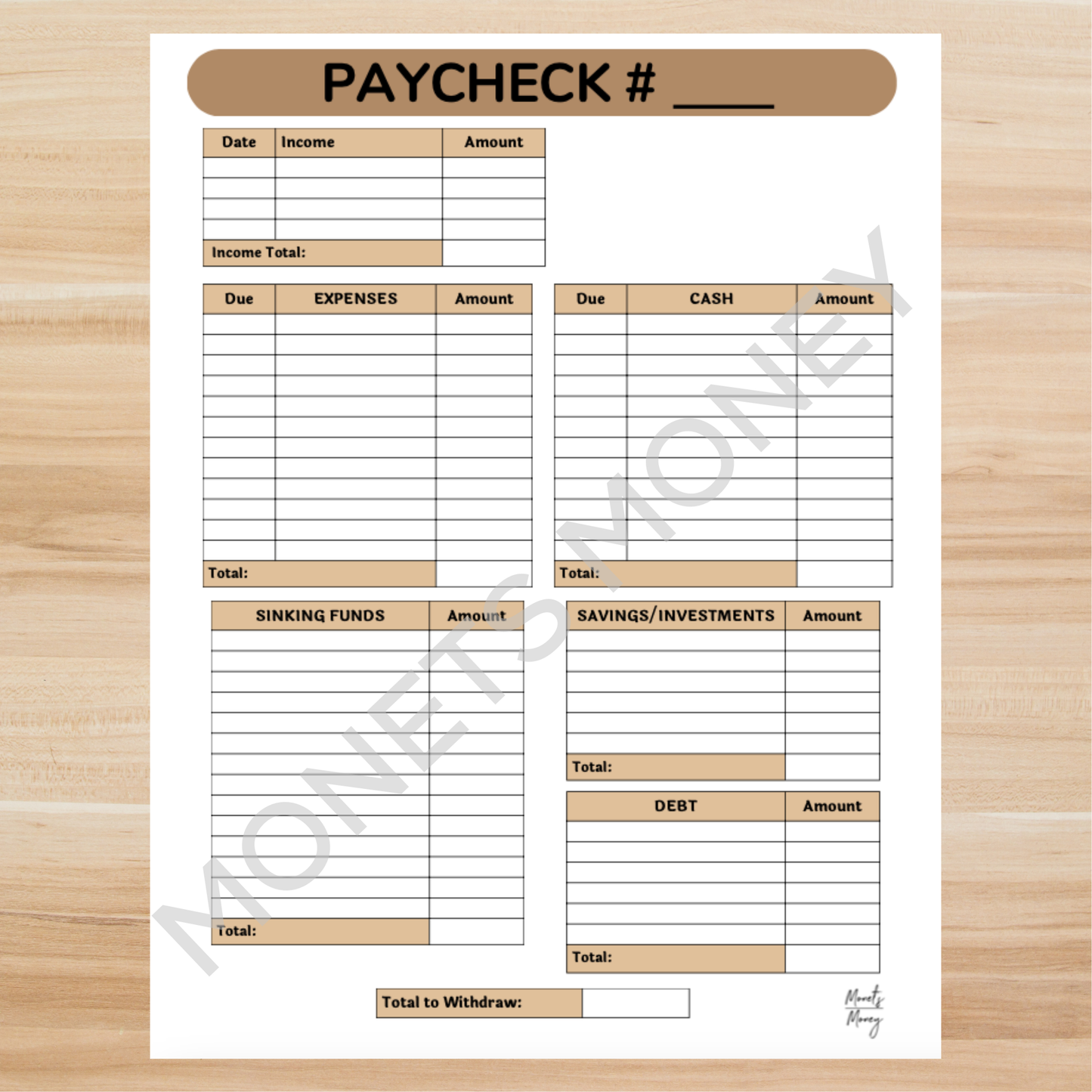 2025 September Budget Planner Kit | Budget Planner Printable