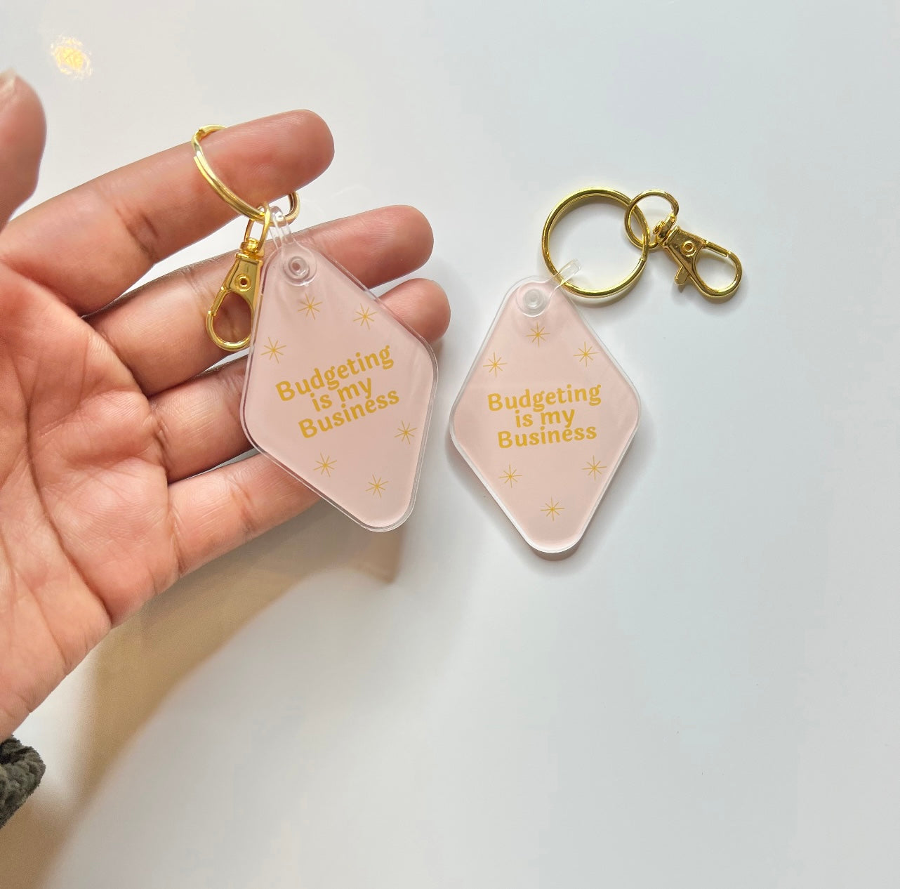 Budgeting is my Business | Keychain