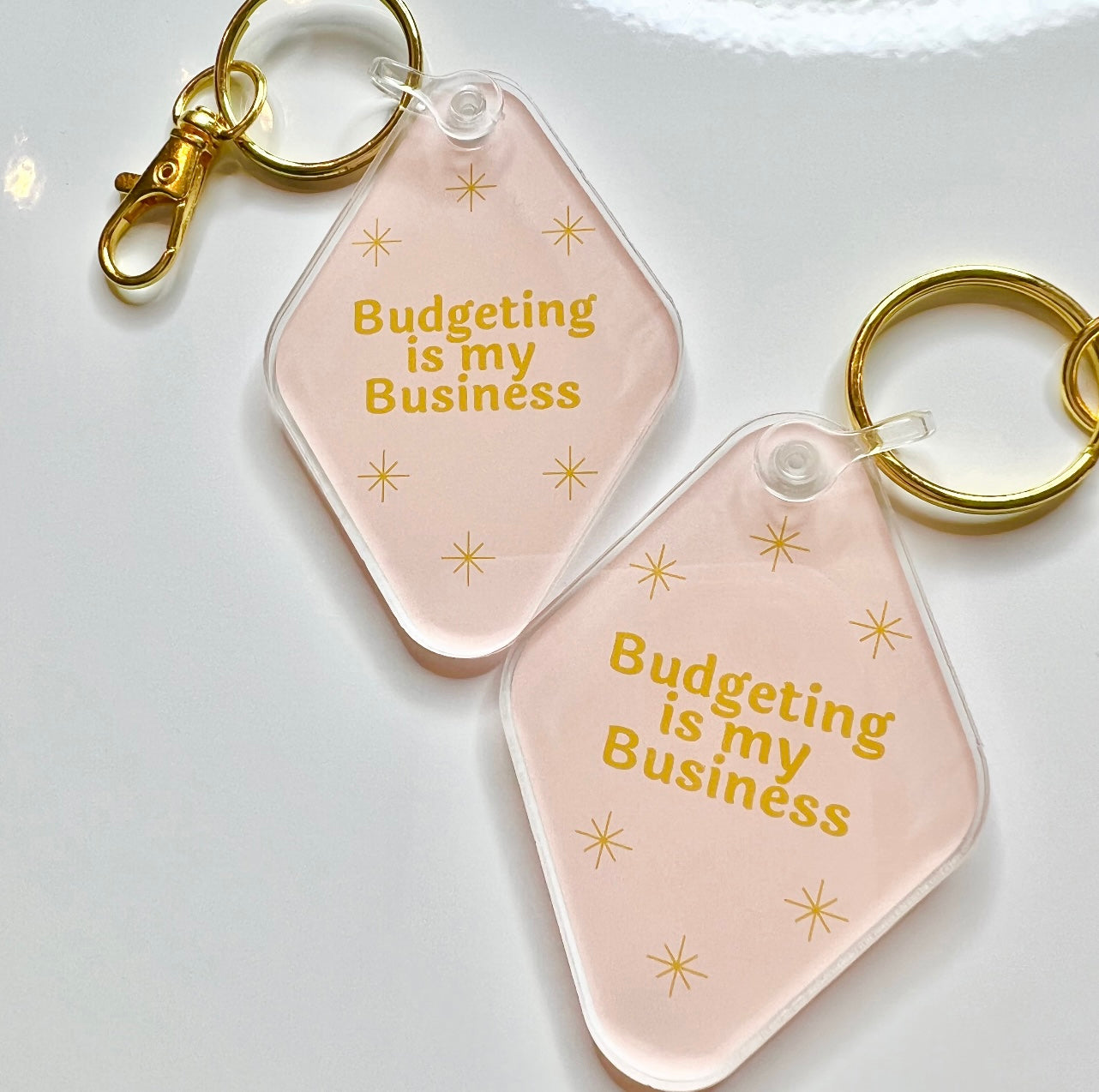 Budgeting is my Business | Keychain