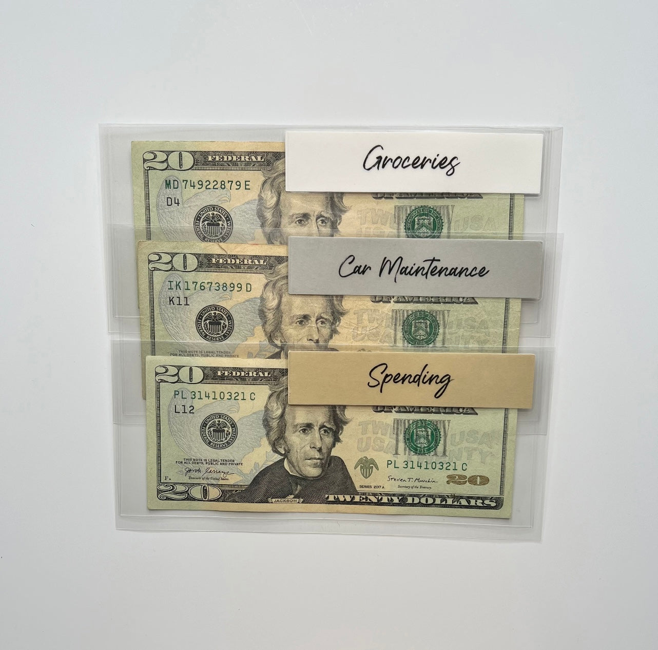 Laminated Clear Cash Envelopes | Custom Cash Envelopes | A6 Size
