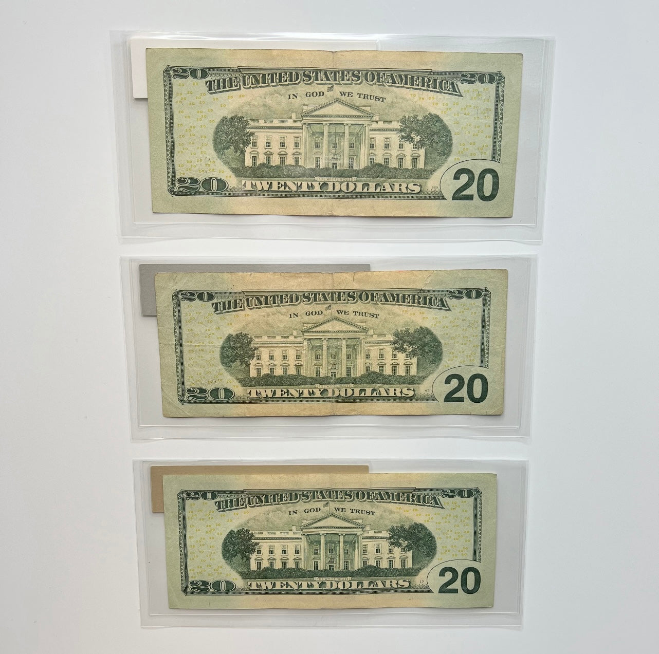 Laminated Clear Cash Envelopes | Custom Cash Envelopes | A6 Size