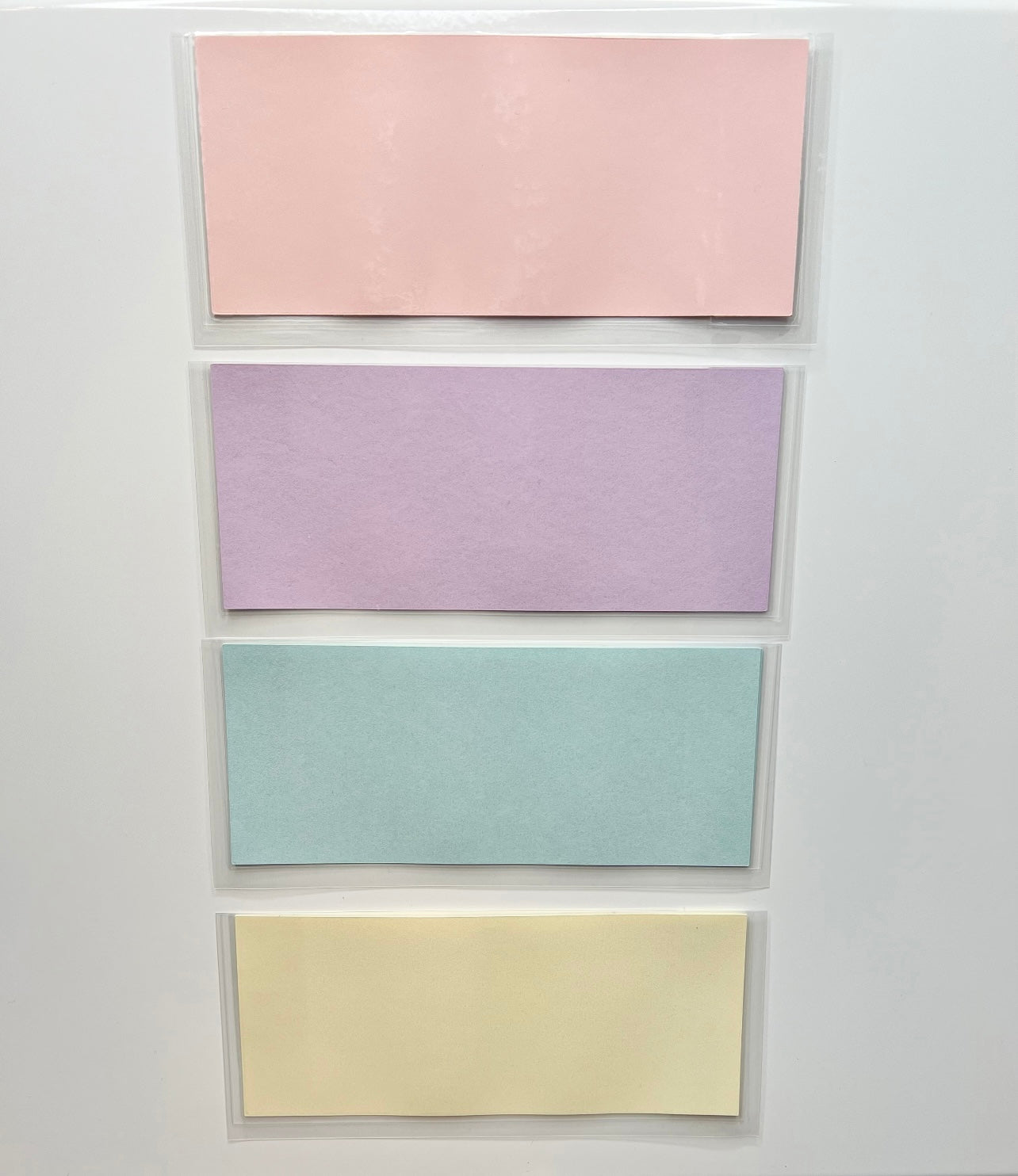 Pastel Laminated Cash Envelopes | Custom Cash Envelopes | A6 Size