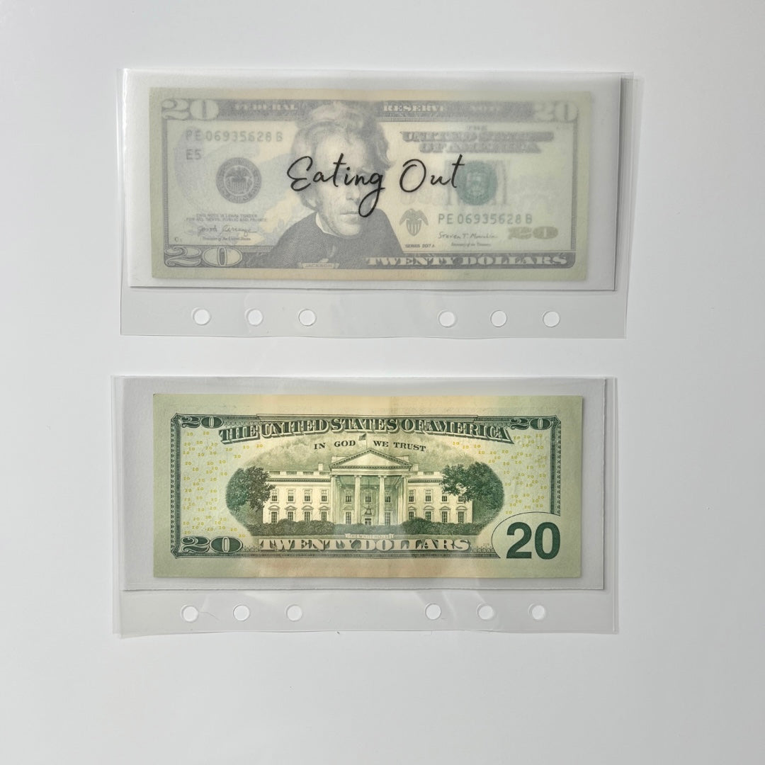 Vellum Laminated Cash Envelopes | Custom Cash Envelopes | A6 Size
