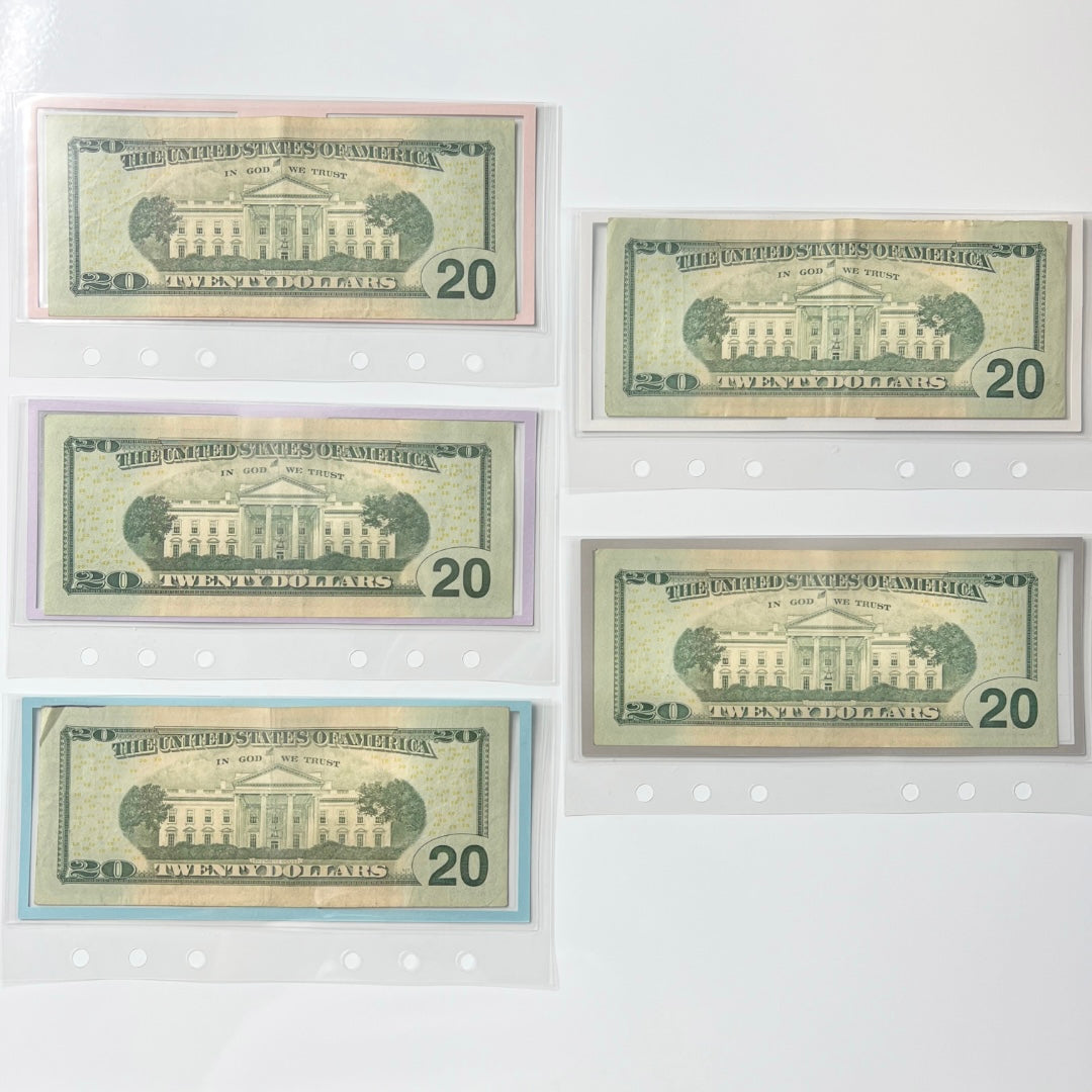Window Laminated Cash Envelopes | Custom Cash Envelopes | A6 Size