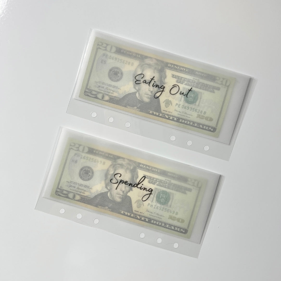 Vellum Laminated Cash Envelopes | Custom Cash Envelopes | A6 Size