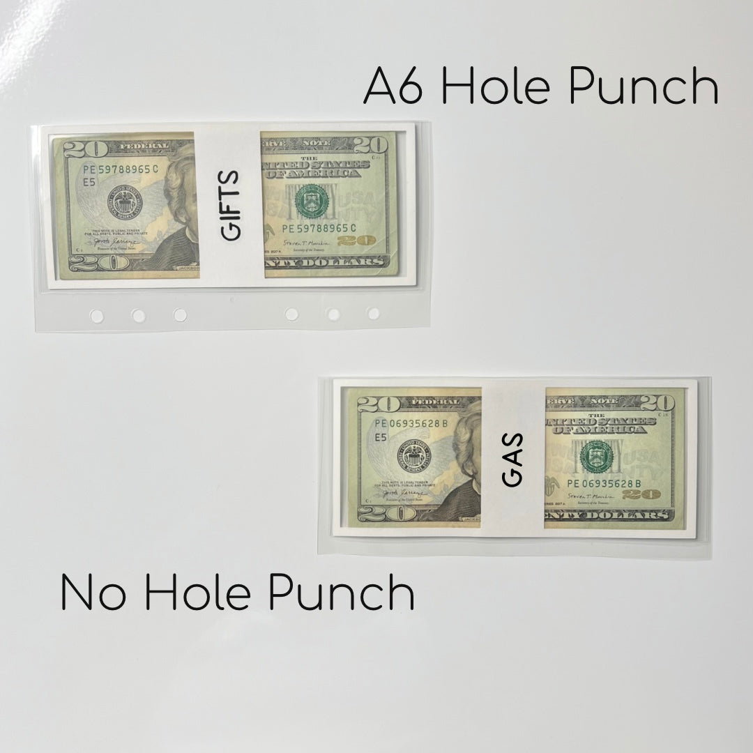 Window Laminated Cash Envelopes | Custom Cash Envelopes | A6 Size