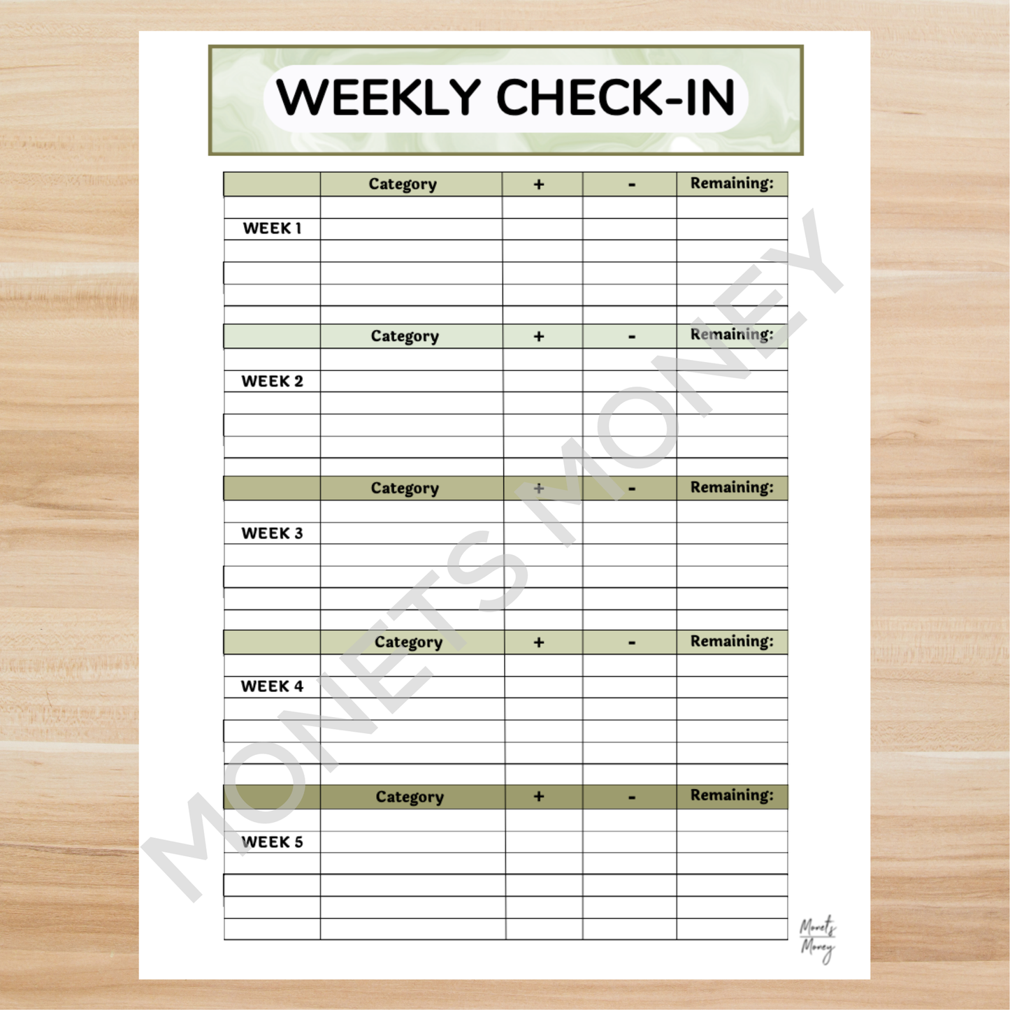 2026 March Budget Planner Kit | Budget Planner Printable