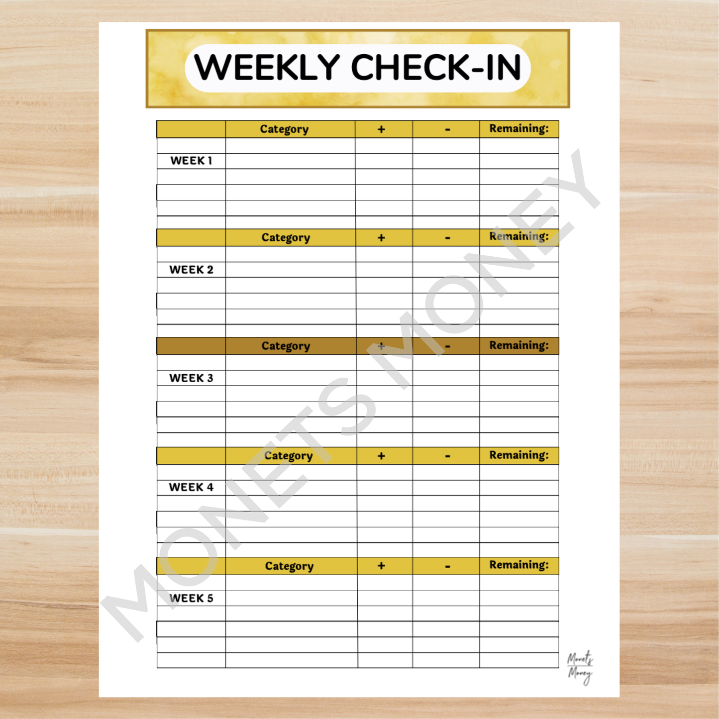 2026 November Budget Planner Kit | Budget Planner Printable