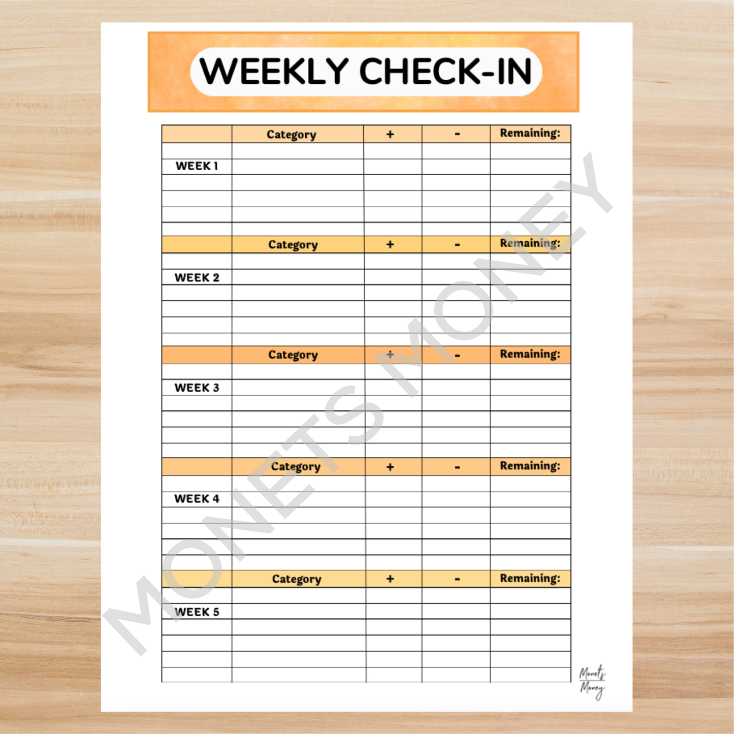 2025 October Budget Planner Kit | Budget Planner Printable