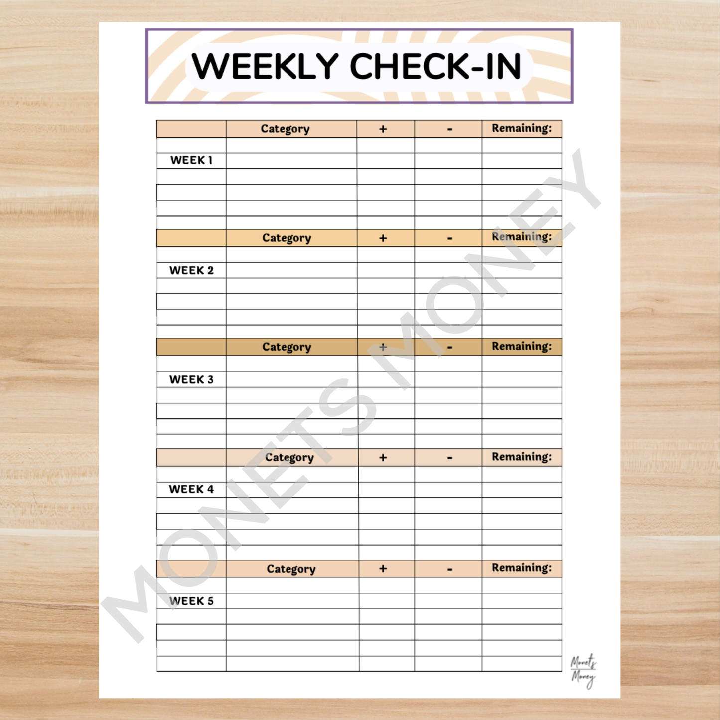 2026 August Budget Planner Kit | Budget Planner Printable