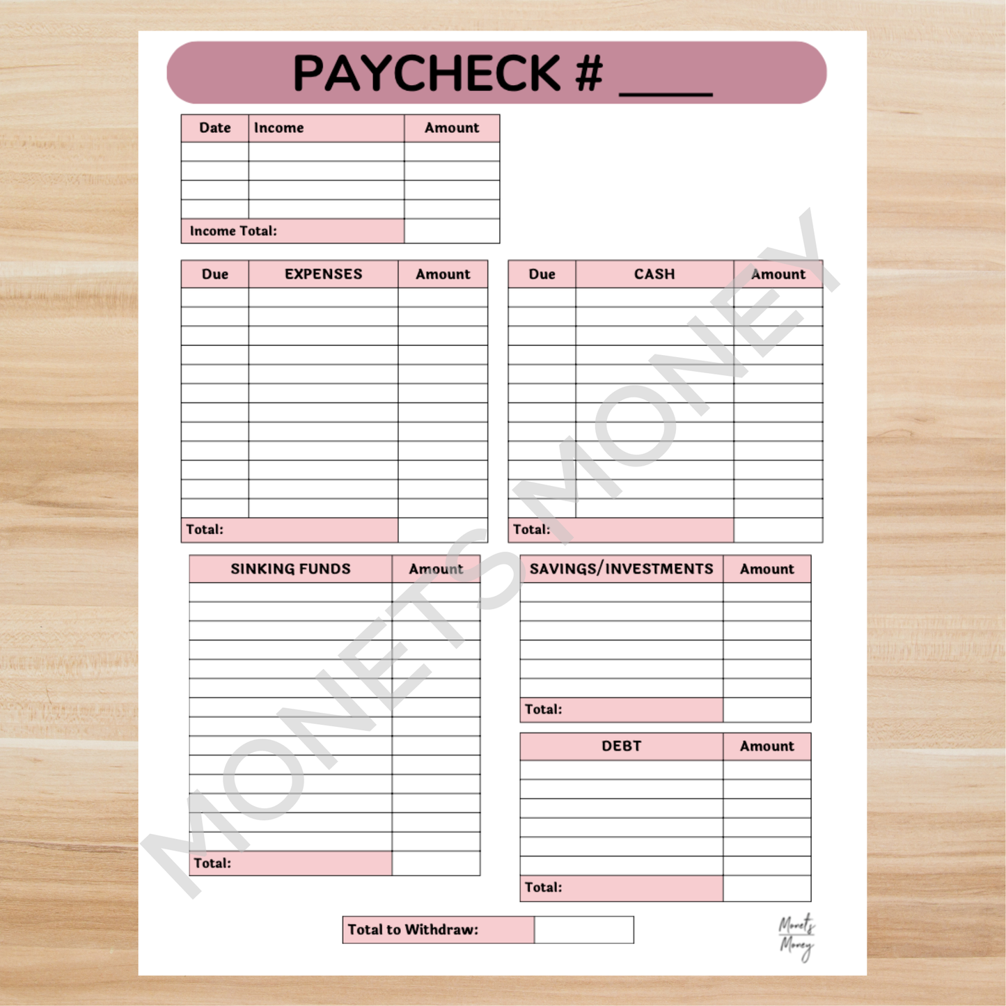 2026 February Budget Planner Kit | Budget Planner Printable