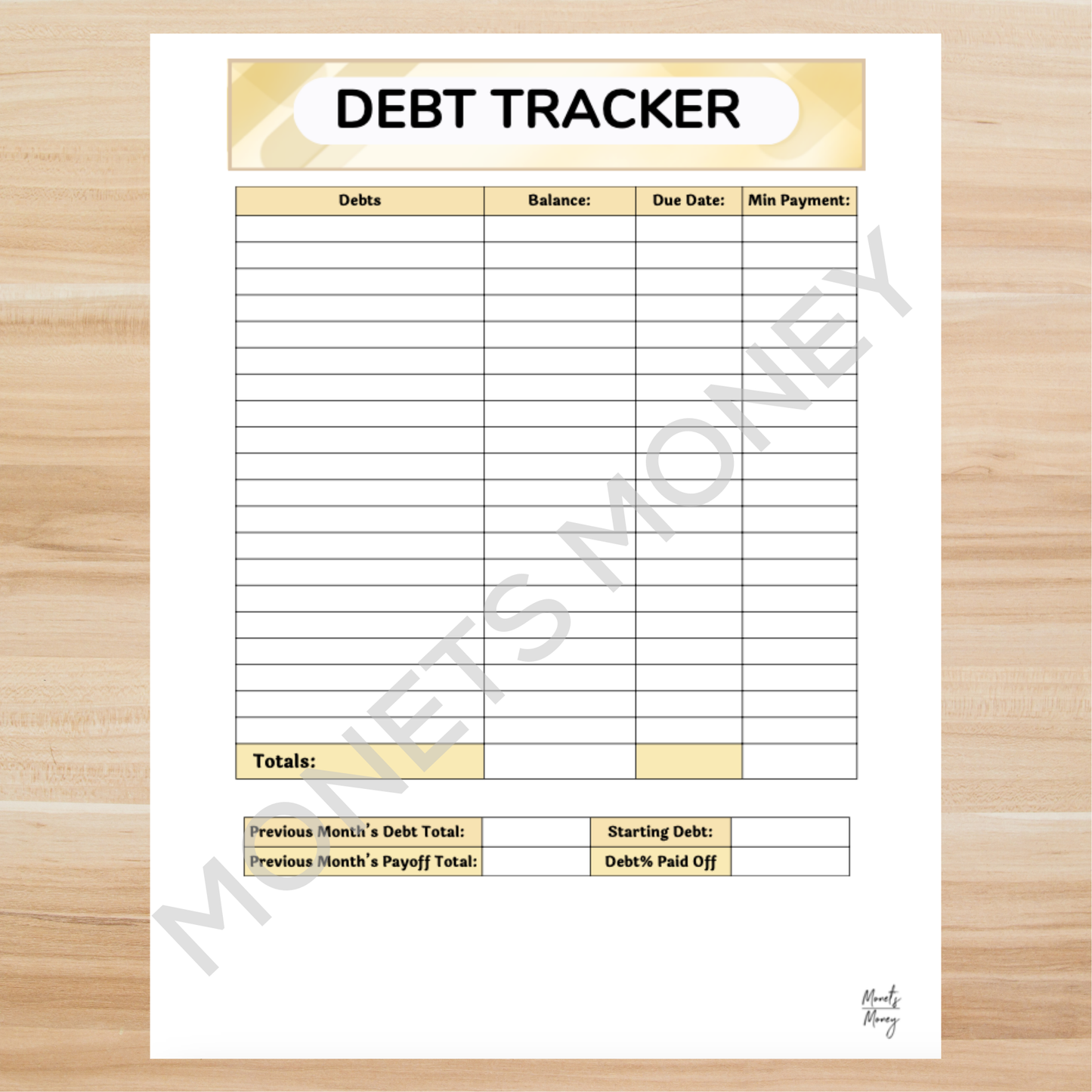 2025 January Budget Planner Kit | Budget Planner Printable