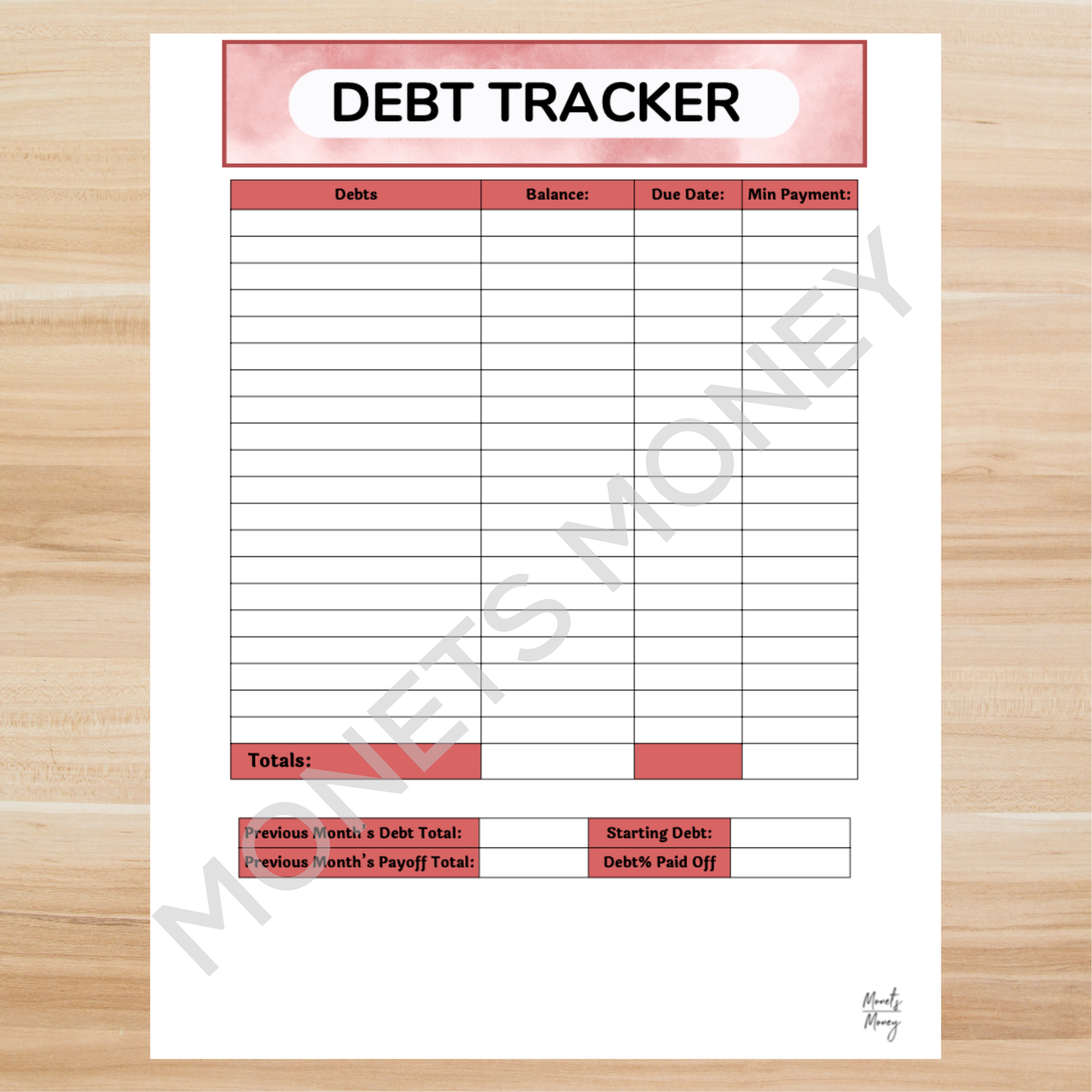 2026 December Budget Planner Kit | Budget Planner Printable