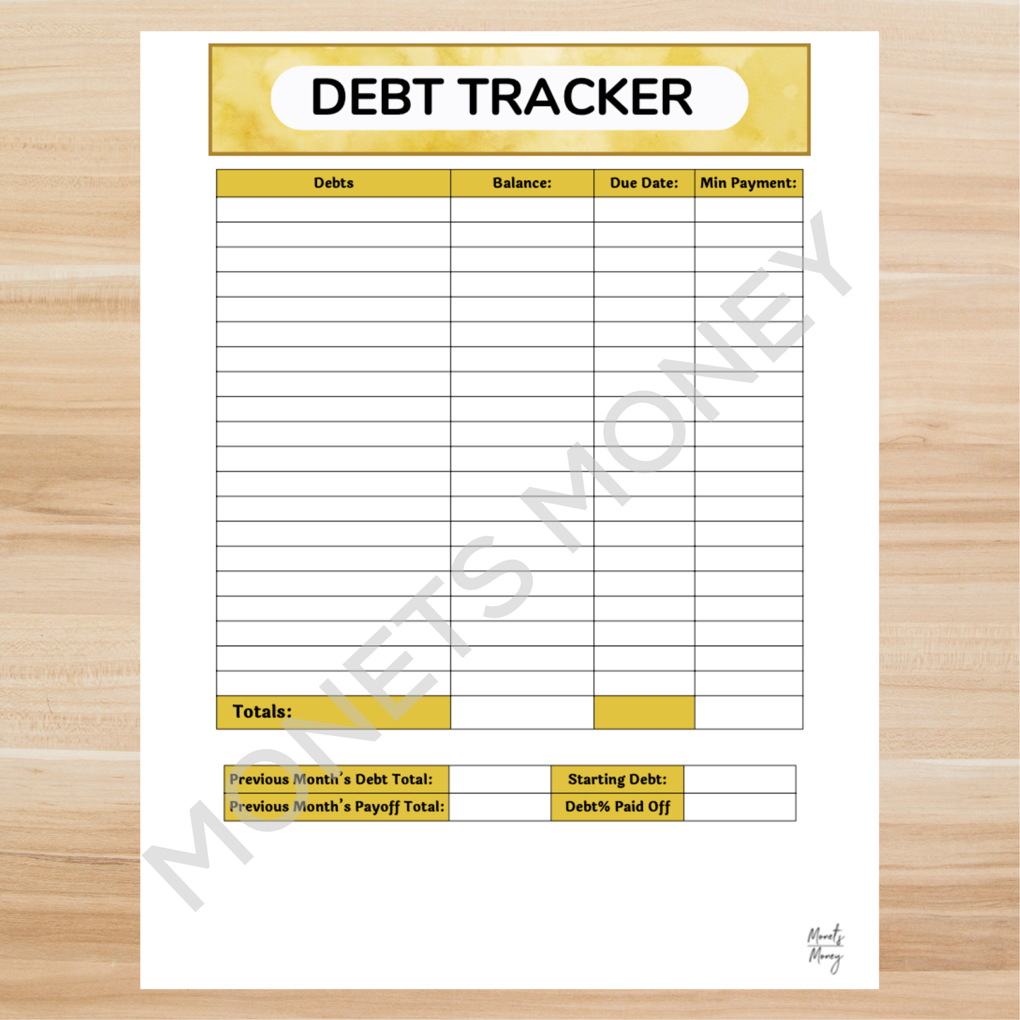 2026 November Budget Planner Kit | Budget Planner Printable