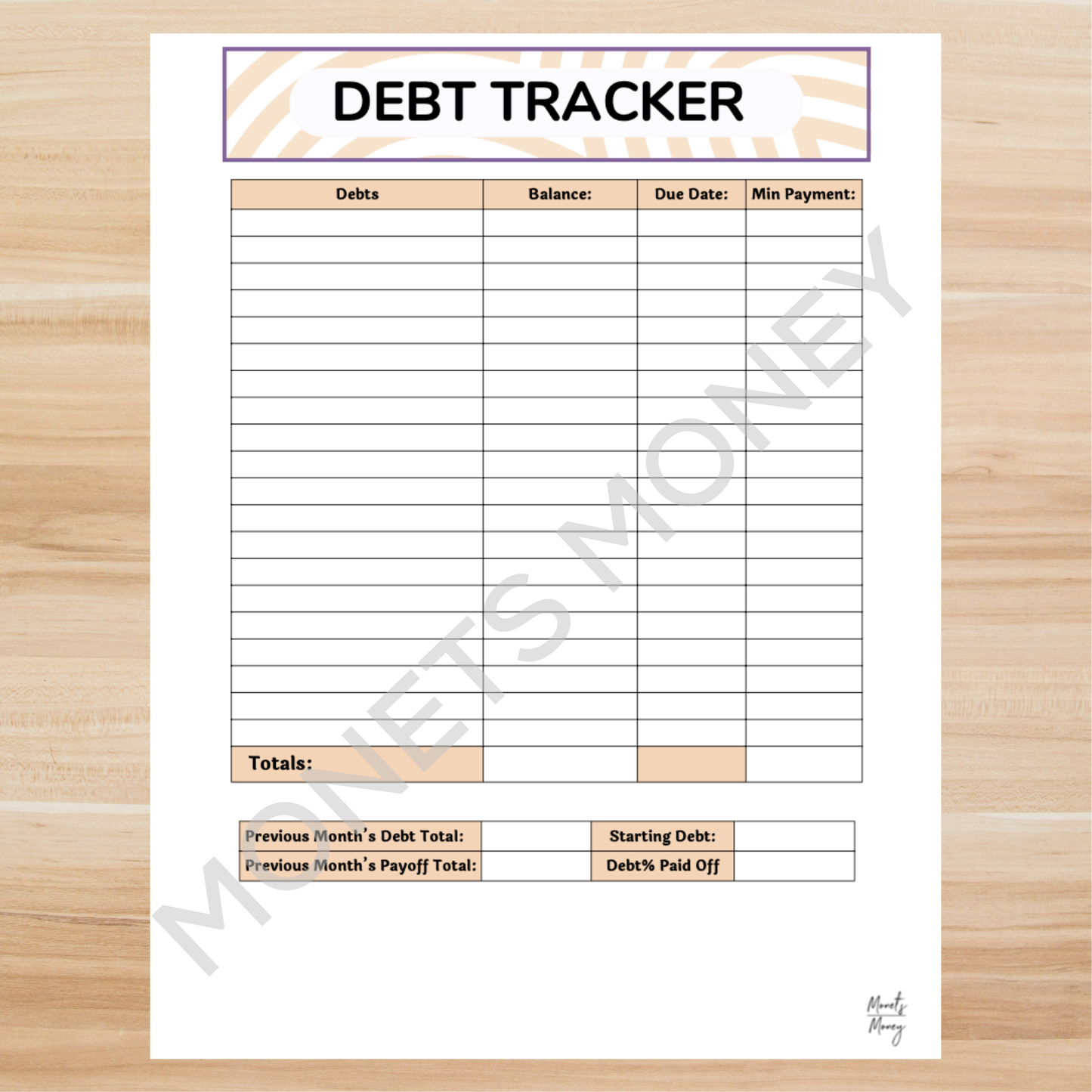 2026 August Budget Planner Kit | Budget Planner Printable