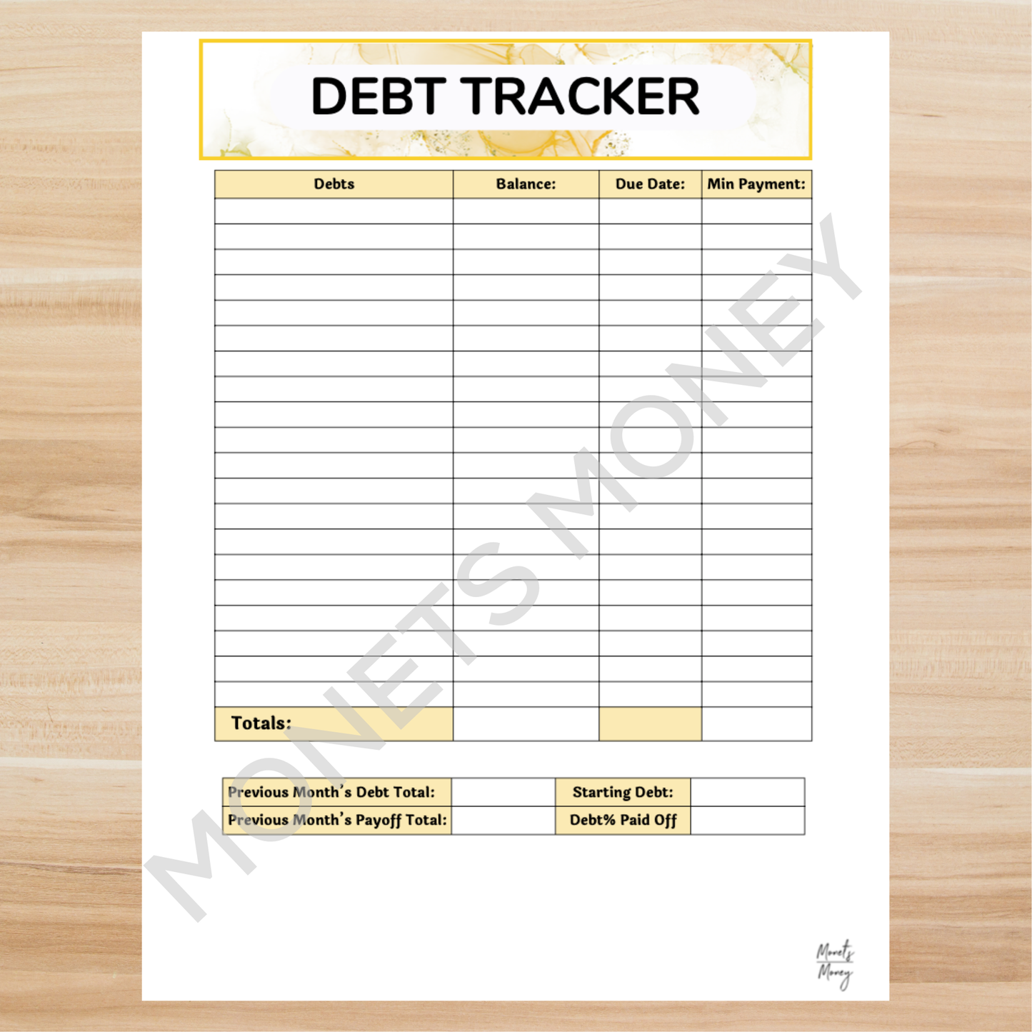 2026 June Budget Planner Kit | Budget Planner Printable