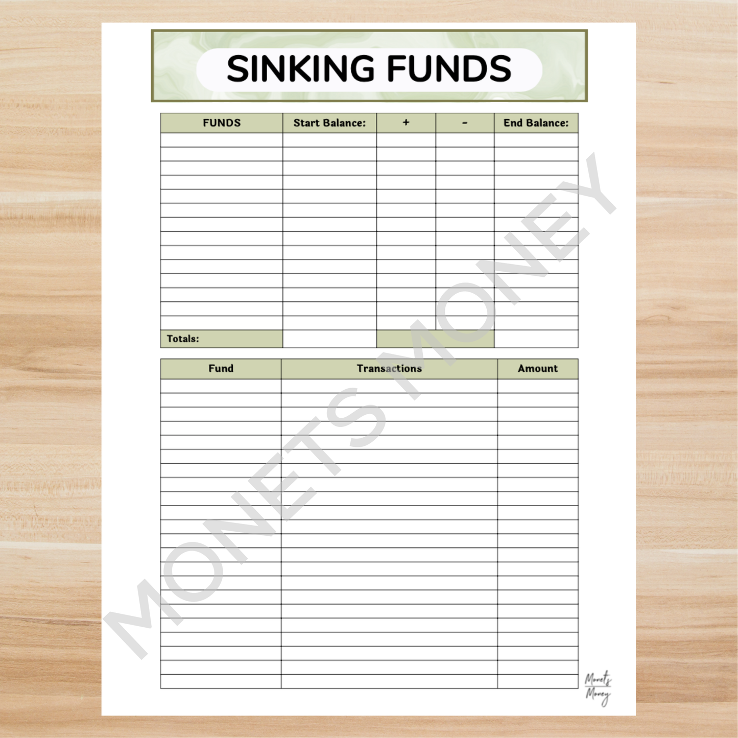 2026 March Budget Planner Kit | Budget Planner Printable