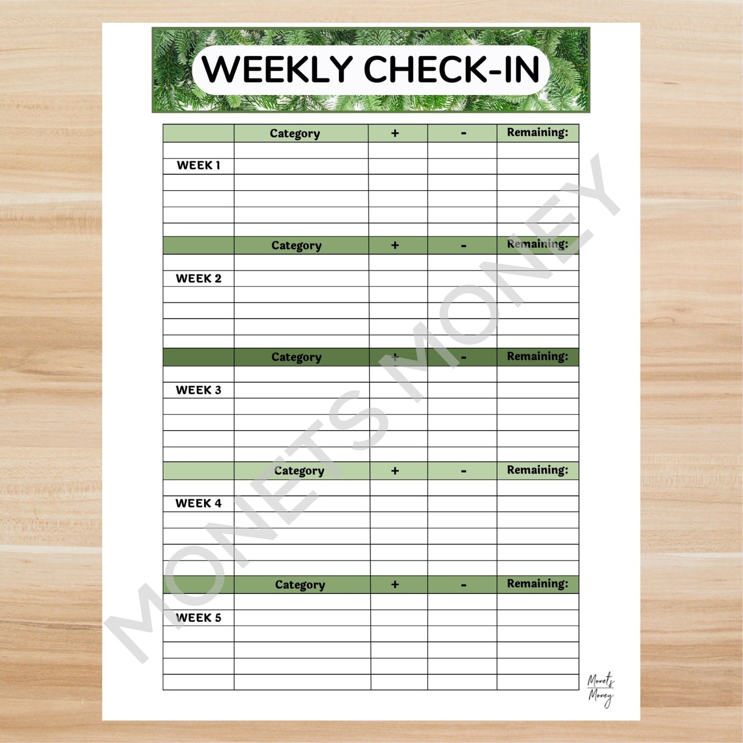 2024 December Budget Planner Kit | Budget Planner Printable