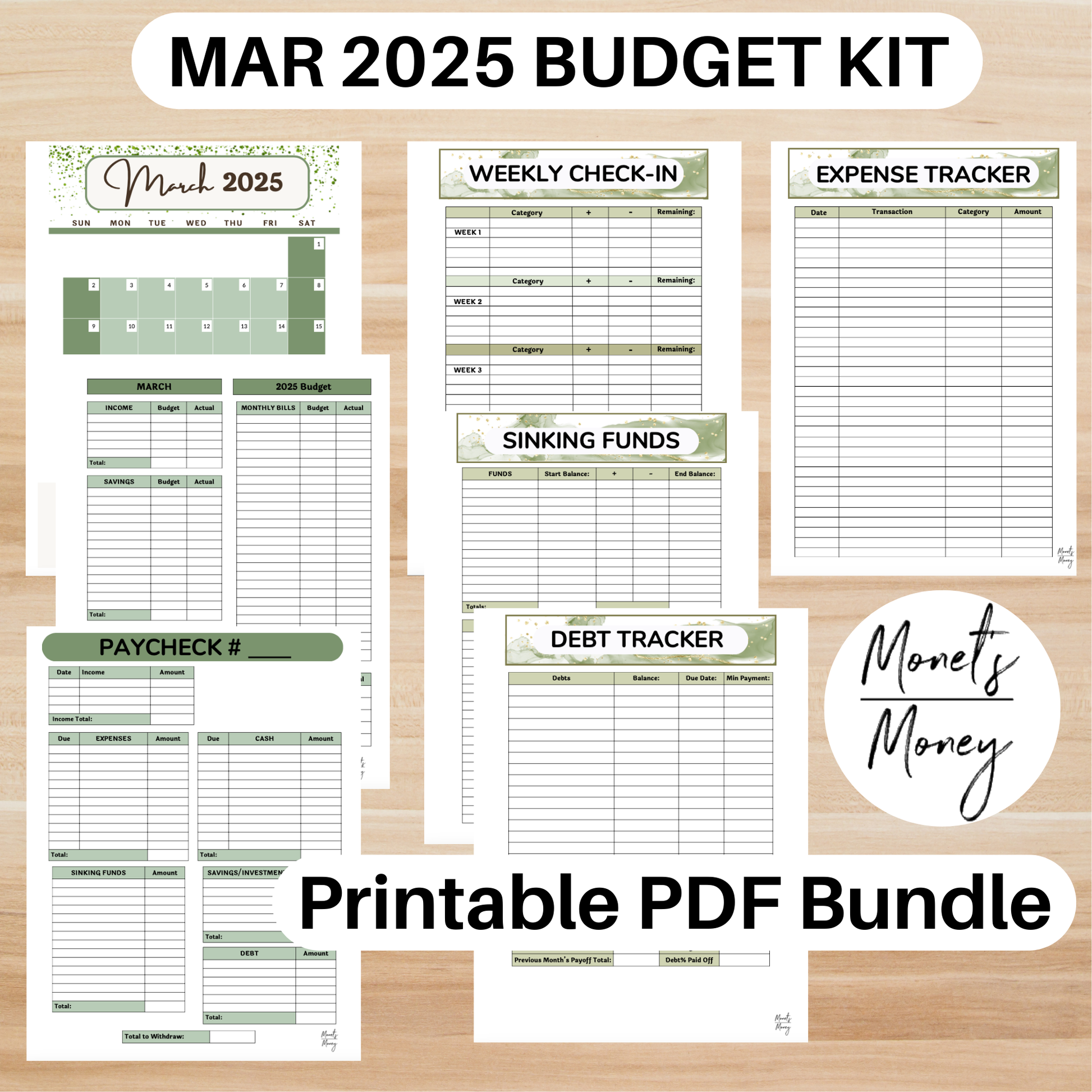 12 Month January-December 2025 Budget Planner Kit | Budget Planner Pri – Monets Money 12-month-january-december-2025-budget-planner-kit-budget-planner-pri-monets-money