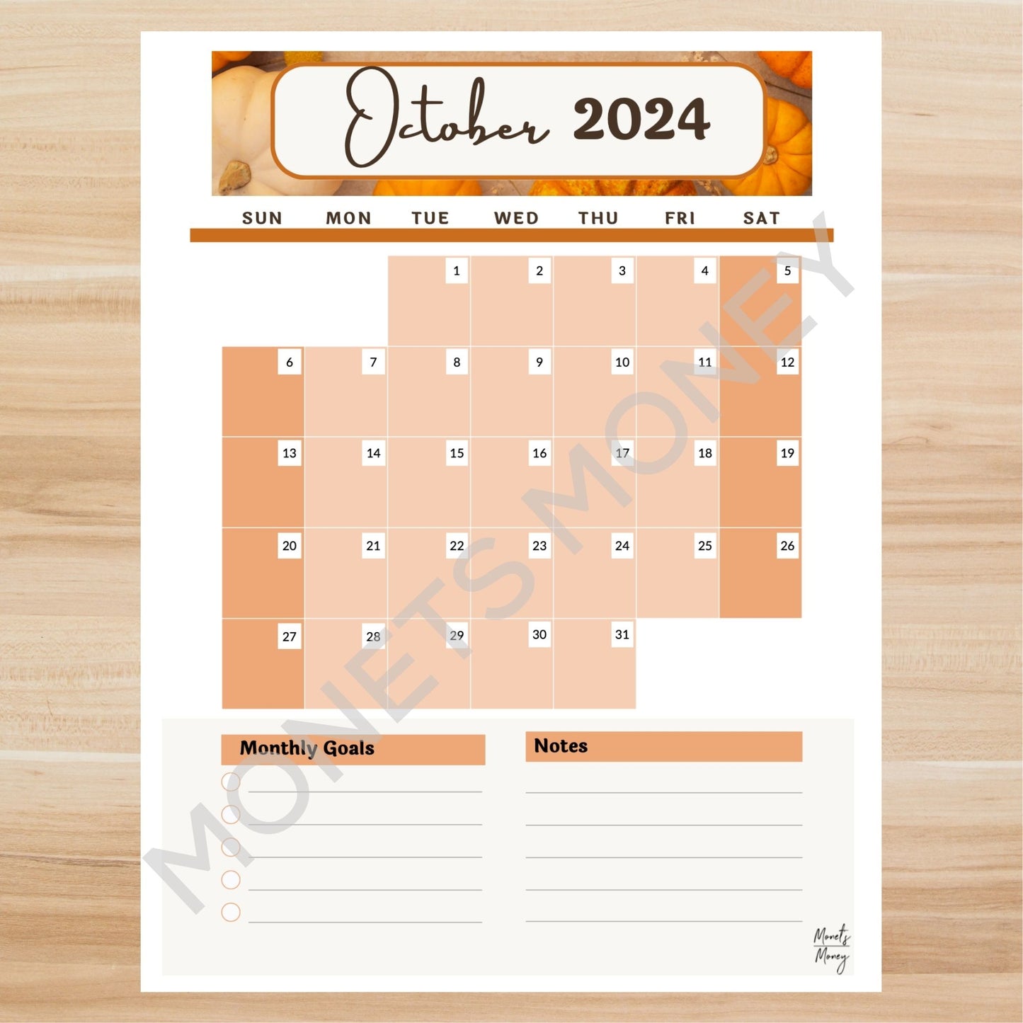 2024 October Budget Planner Kit | Budget Planner Printable