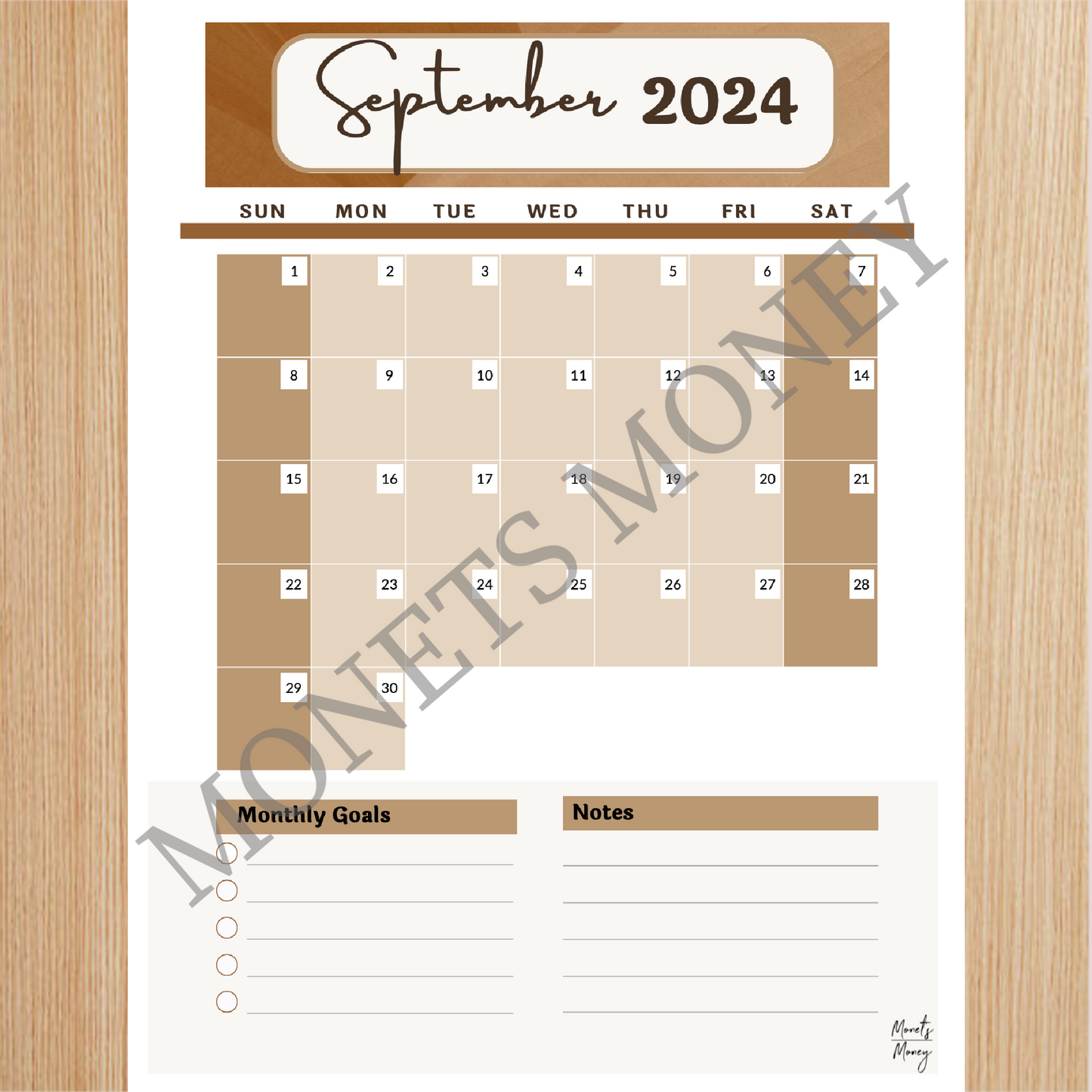 2024 September Budget Planner Kit | Budget Planner Printable