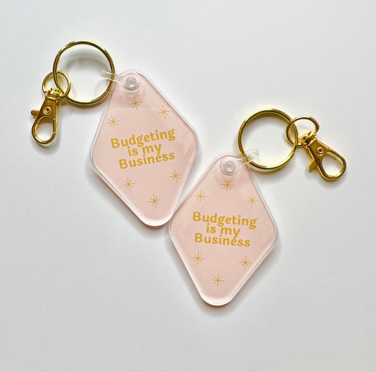 Budgeting is my Business | Keychain