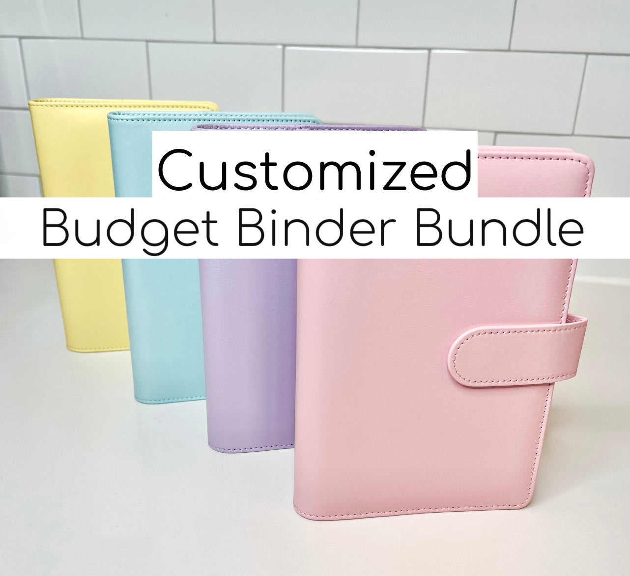 Customized Budget Binder Bundle A6