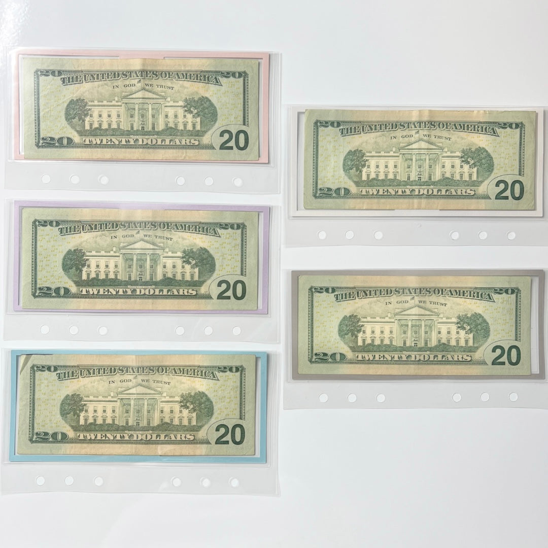 A6 LV Inspired Laminated Cash Envelopes (Set of 2) If you want more than 2,  please change the quantity at checkout. International Customers, Please  also purchase the International Shipping listed on my shop.